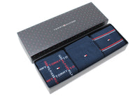 3 Pack Classic Grid Stripe Socks Gift Box