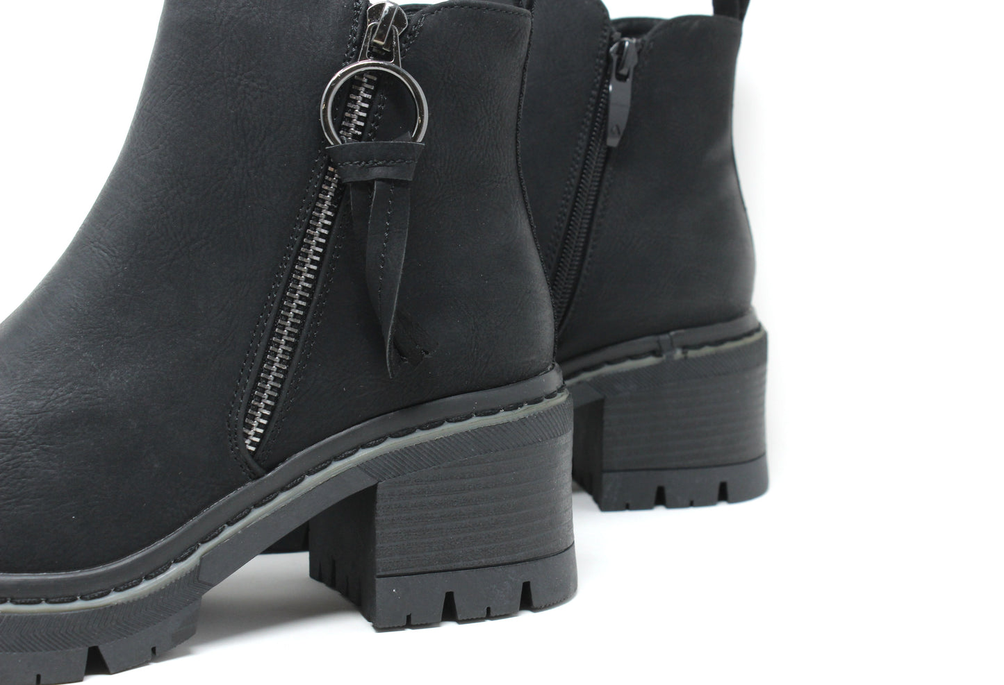 Ring Detail Ankle Boot