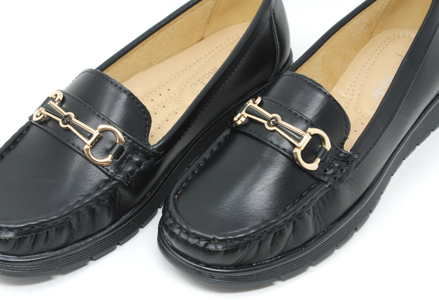 Faux Leather Loafer
