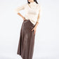 Leather Skirt