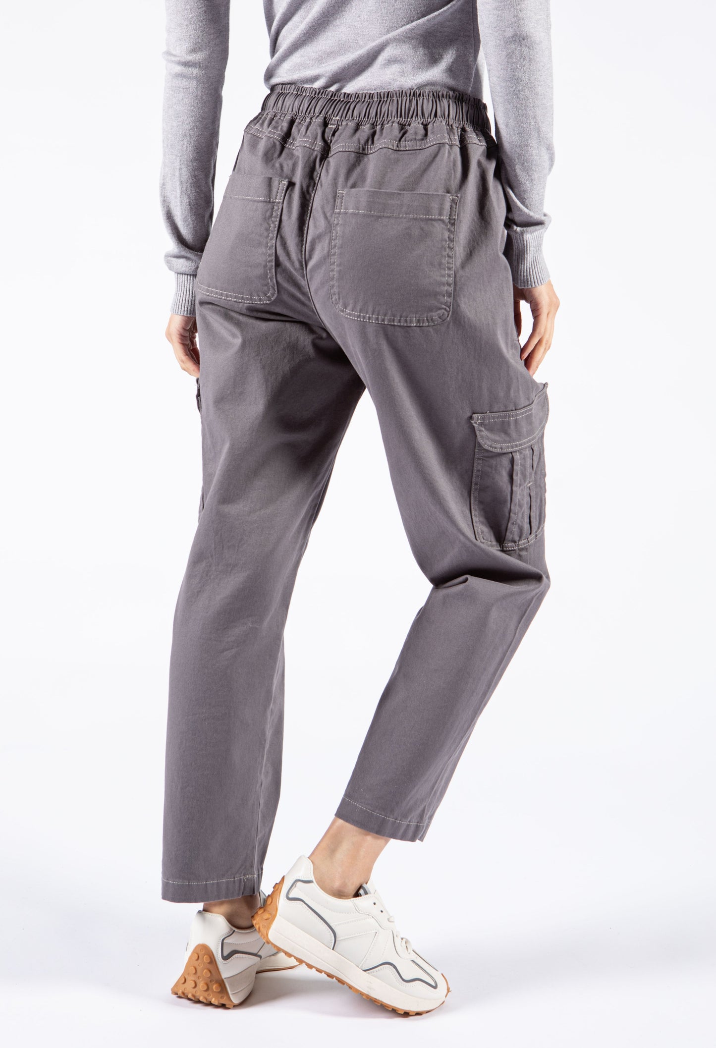 Pull On Cargo Trousers