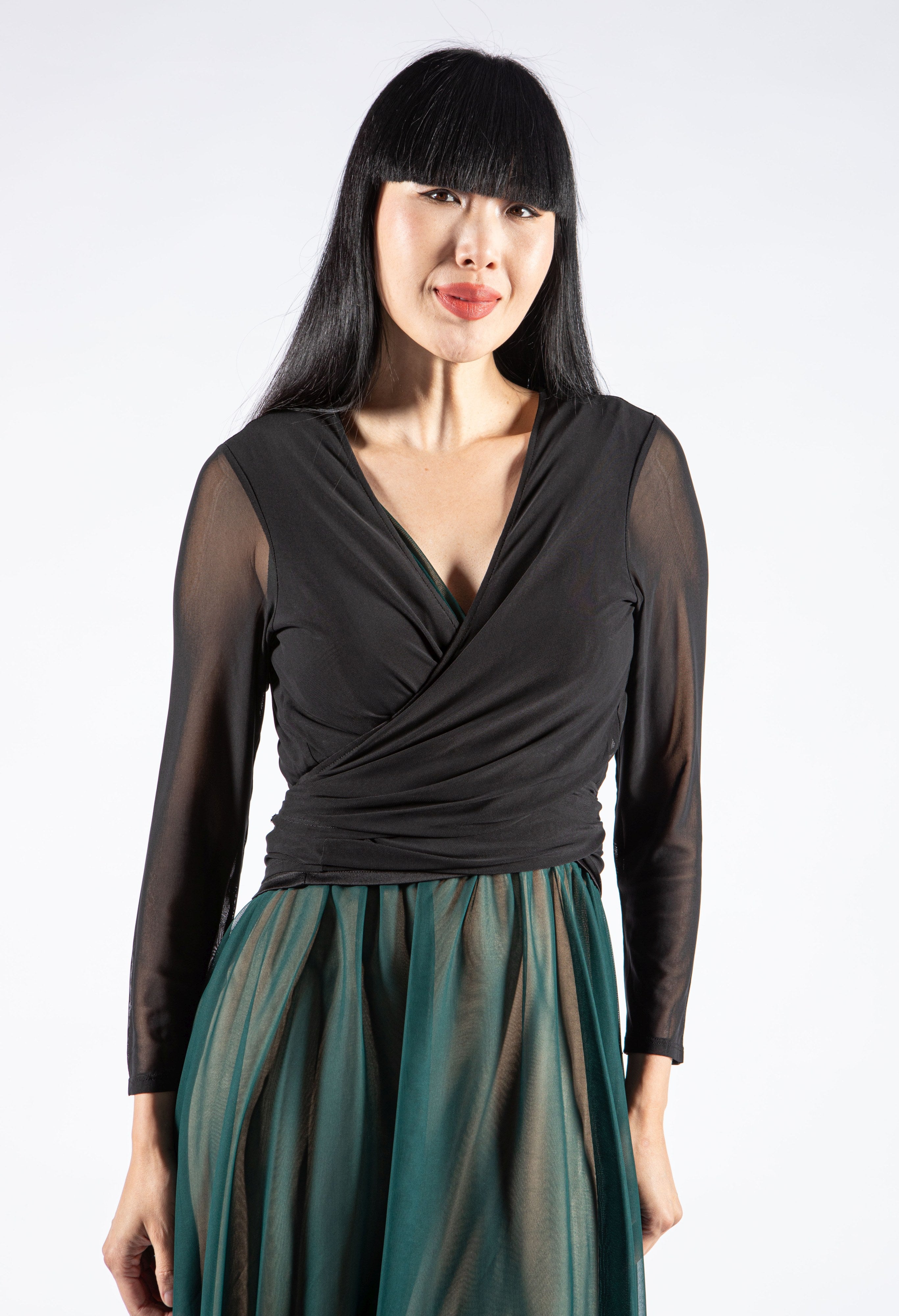 Harper Sheer Tie Cardigan | Pamela Scott