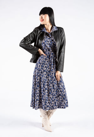 Vine Printed Dress