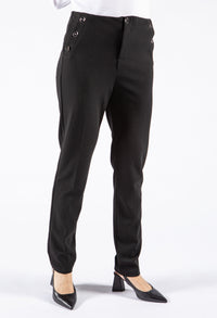 Button Waist Detail Trousers