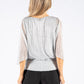 Pleated Party Top