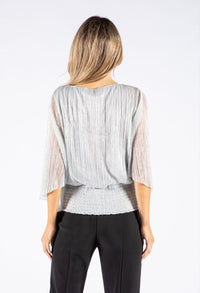 Pleated Party Top