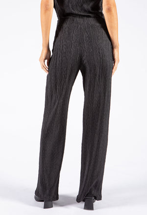 Gold Detail Crinkle Trousers
