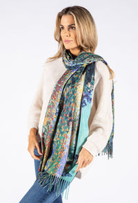 Water Colour Knit Scarf