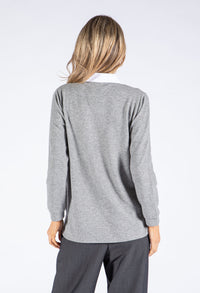 Soft Touch Layered Look Pullover