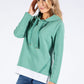 Ribbed Layered Look Pullover