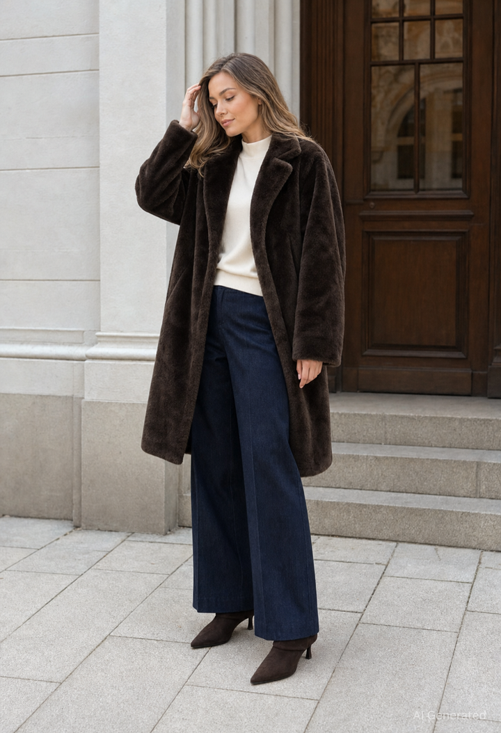 Faux Fur Coat