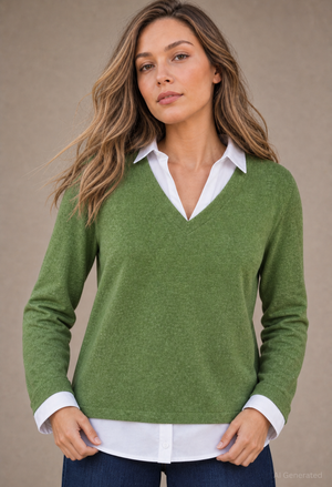Leyla 2 in 1 Soft Touch Knit