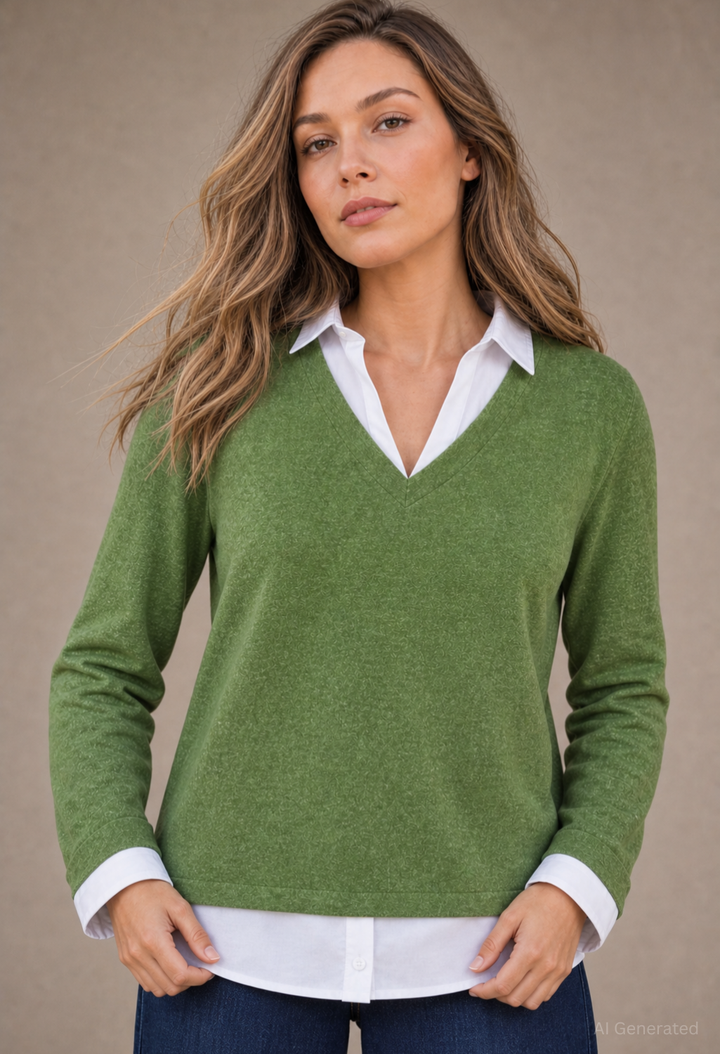 Leyla 2 in 1 Soft Touch Knit
