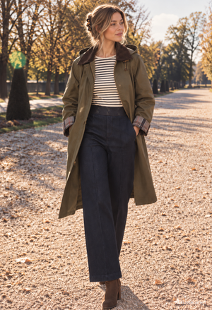 Corduroy Collar Coat – Pamela Scott