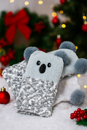 Chenille Bed Socks