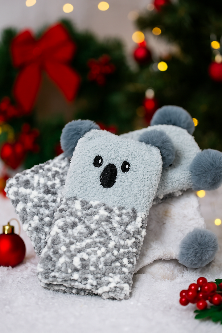 Chenille Bed Socks
