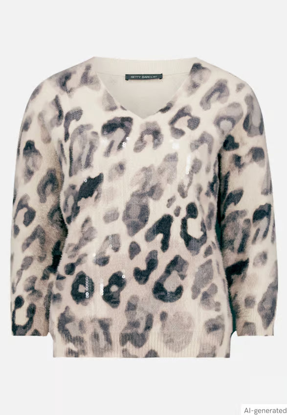 Leopard Print Sweater