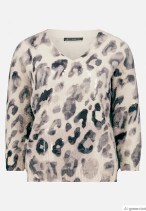 Leopard Print Sweater