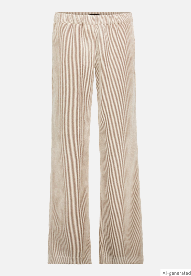 Wide Leg Cordurory Trousers