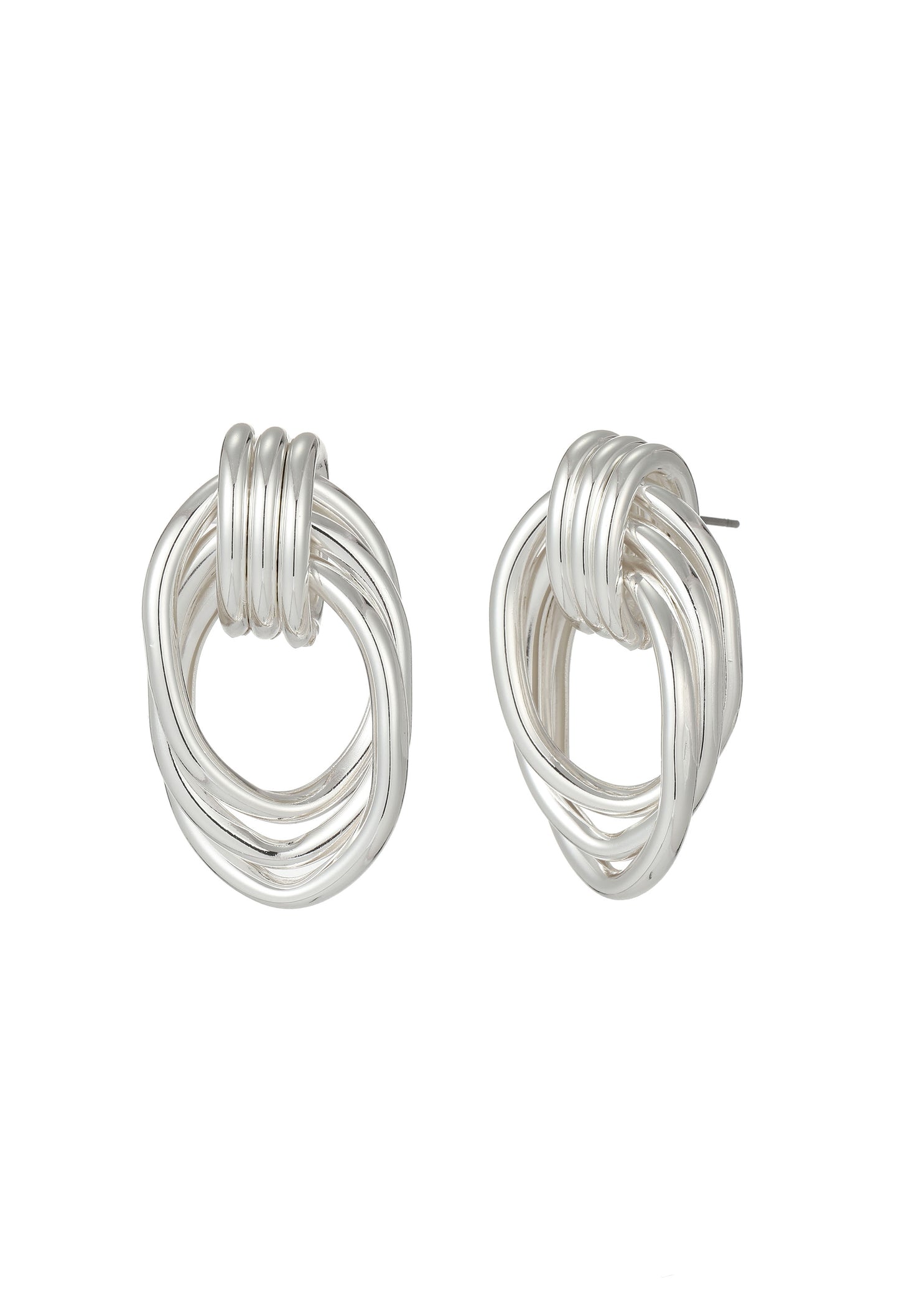 Chunky Knot Drop Earrings