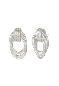 Chunky Knot Drop Earrings