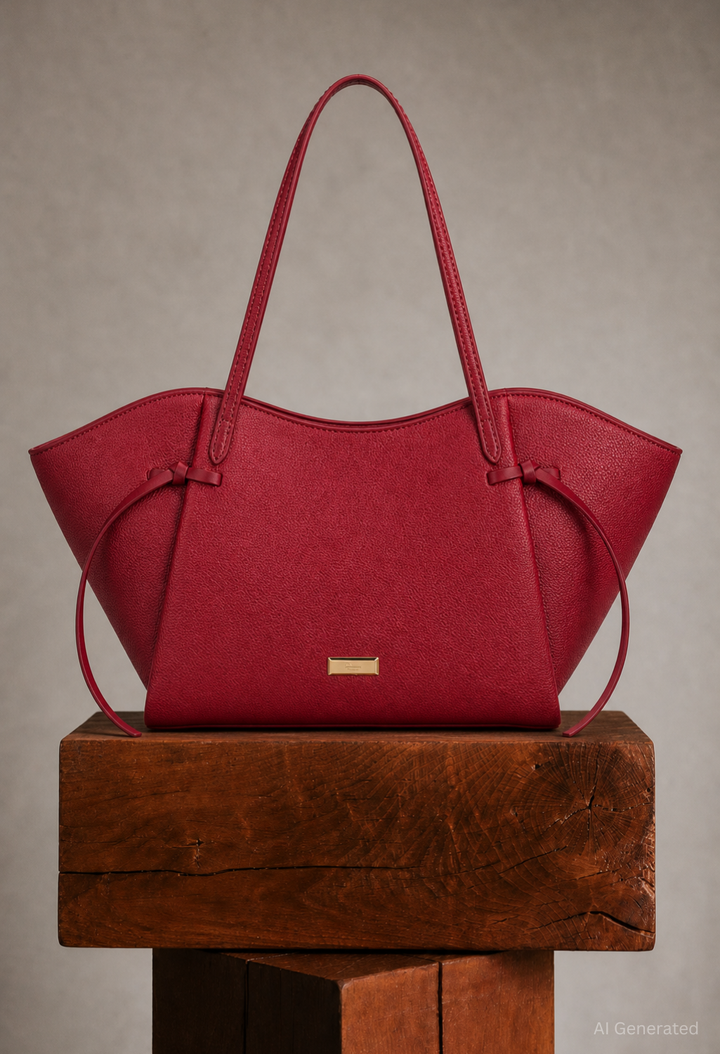 Peony Winged Shopper Bag