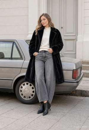Faux Fur Coat