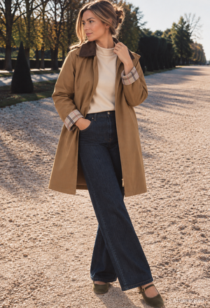 Corduroy Collar Coat