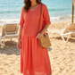 2 in 1 Summer Midi Dress