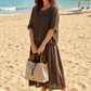 2 in 1 Summer Midi Dress