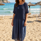 2 in 1 Summer Midi Dress