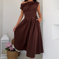 Betty Asymmetric Midi Dress