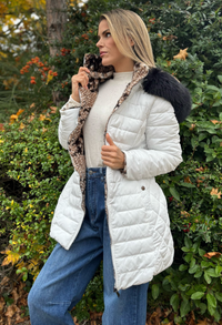 Fur Lined Reversible Padded Coat