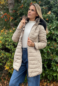 Fur Lined Reversible Padded Coat