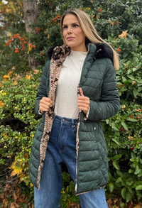 Fur Lined Reversible Padded Coat