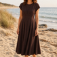Pleated Midi Dress