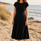 Pleated Midi Dress