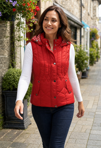 Quilted Hooded Gilet