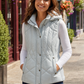 Quilted Hooded Gilet