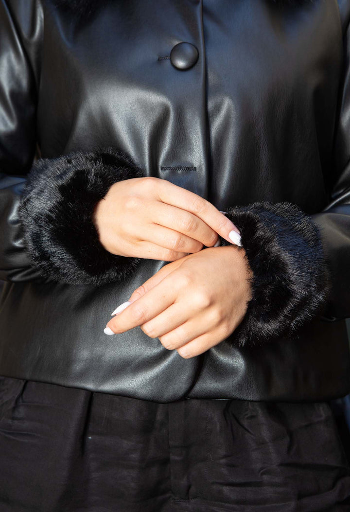 Faux Fur Cuffs