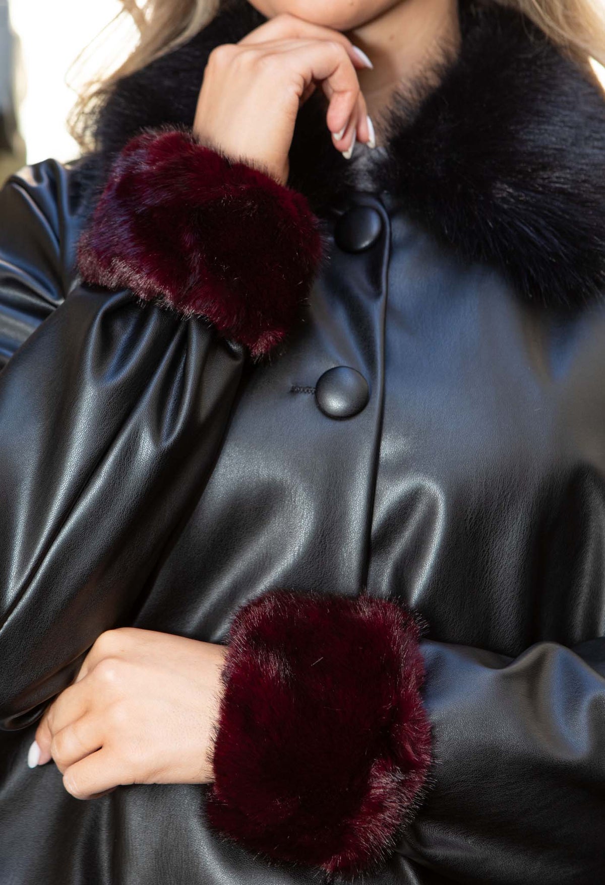 Faux Fur Cuffs