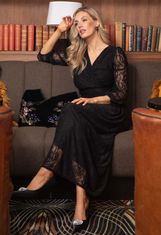 Sidonie Lace Maxi Dress