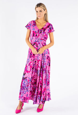 Mirage Print Maxi Dress