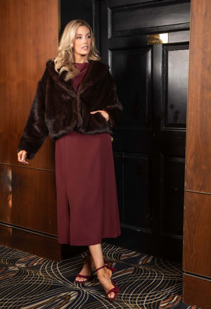 Faux Fur Jacket