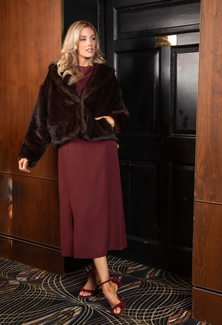 Faux Fur Jacket
