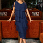 Georgette Chiffon Midi Dress