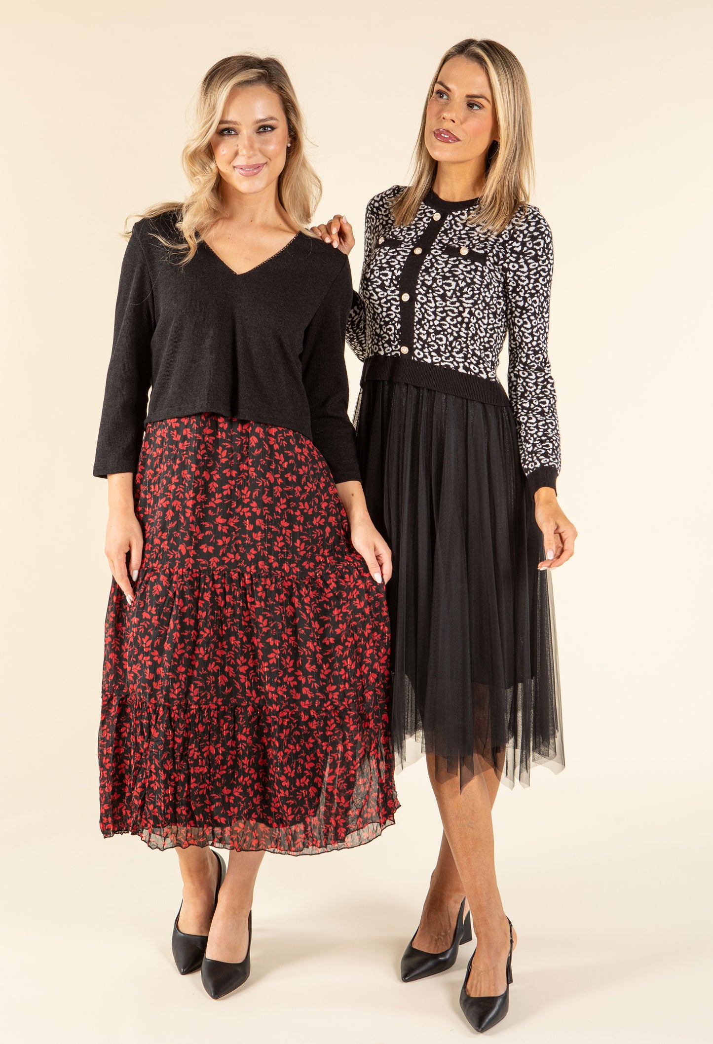 2 in 1 Look Tulle Dress