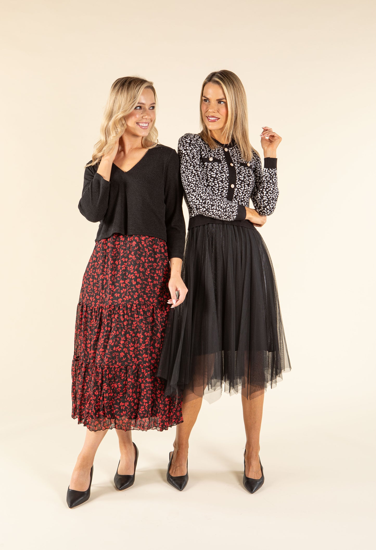 2 in 1 Look Floral Dress