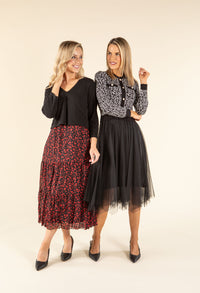 2 in 1 Look Floral Dress