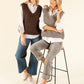 Soft Knit V-Neck Vest
